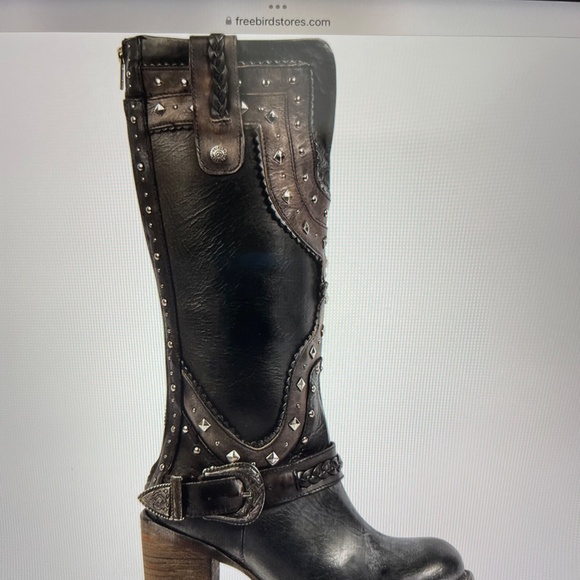 Freebird CORMAC Black Boots NIB Size 8 - Picture 3 of 14